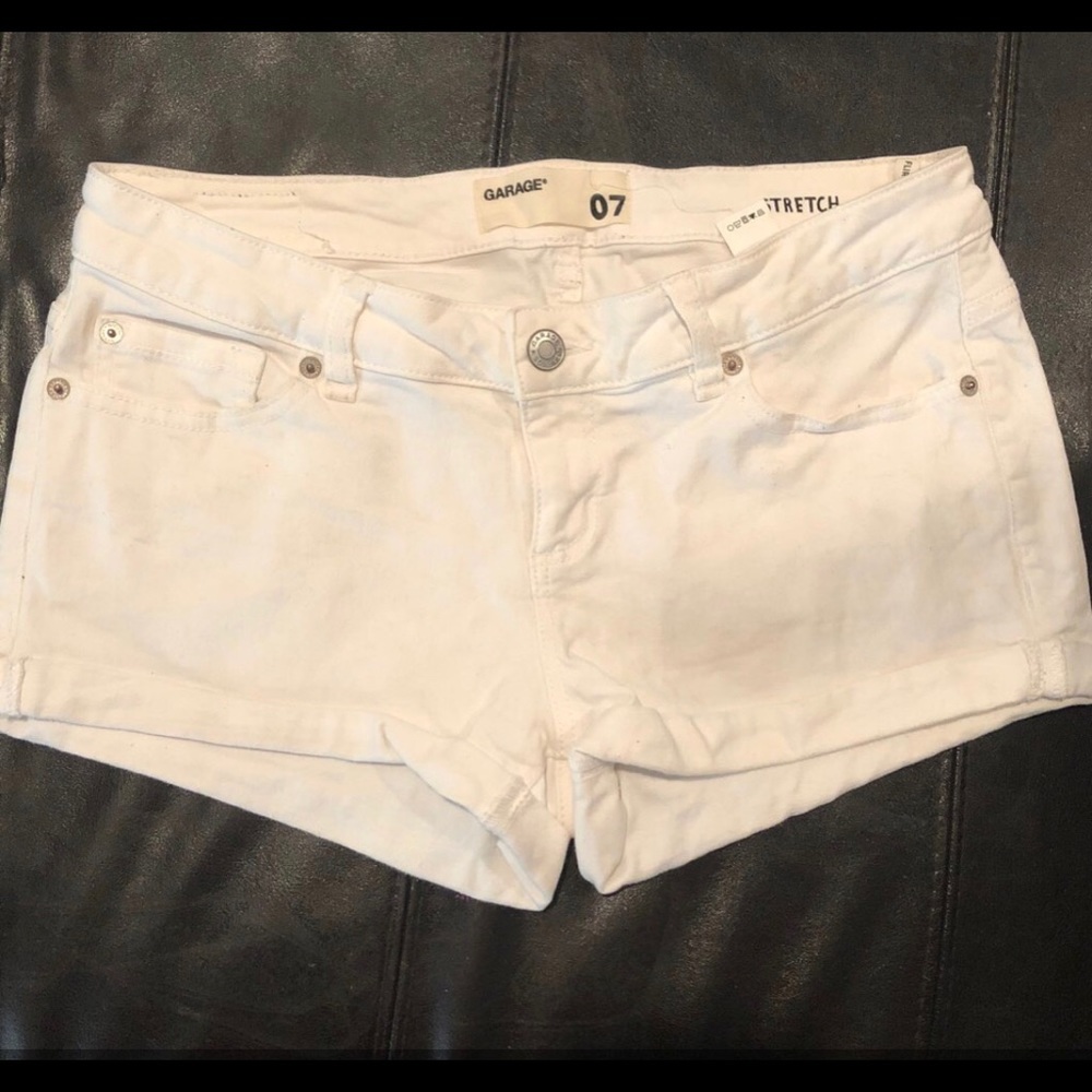 White shorts